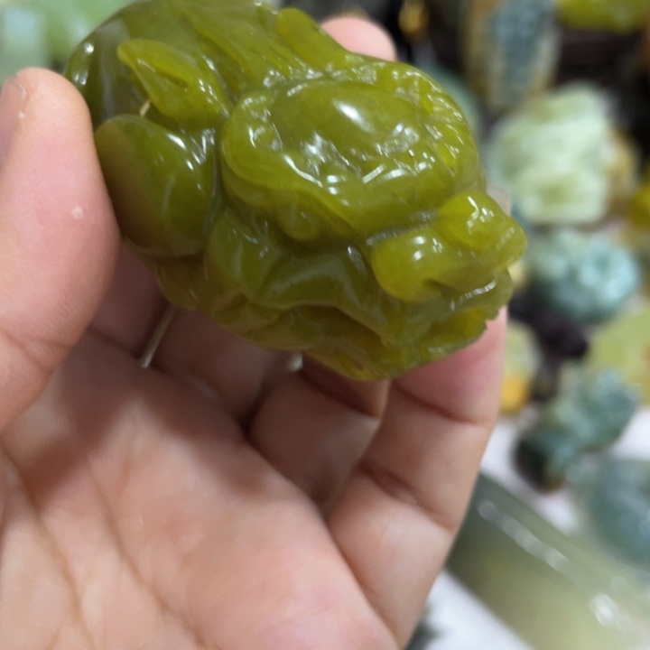 合金蛇纹石玉珠宝奇石