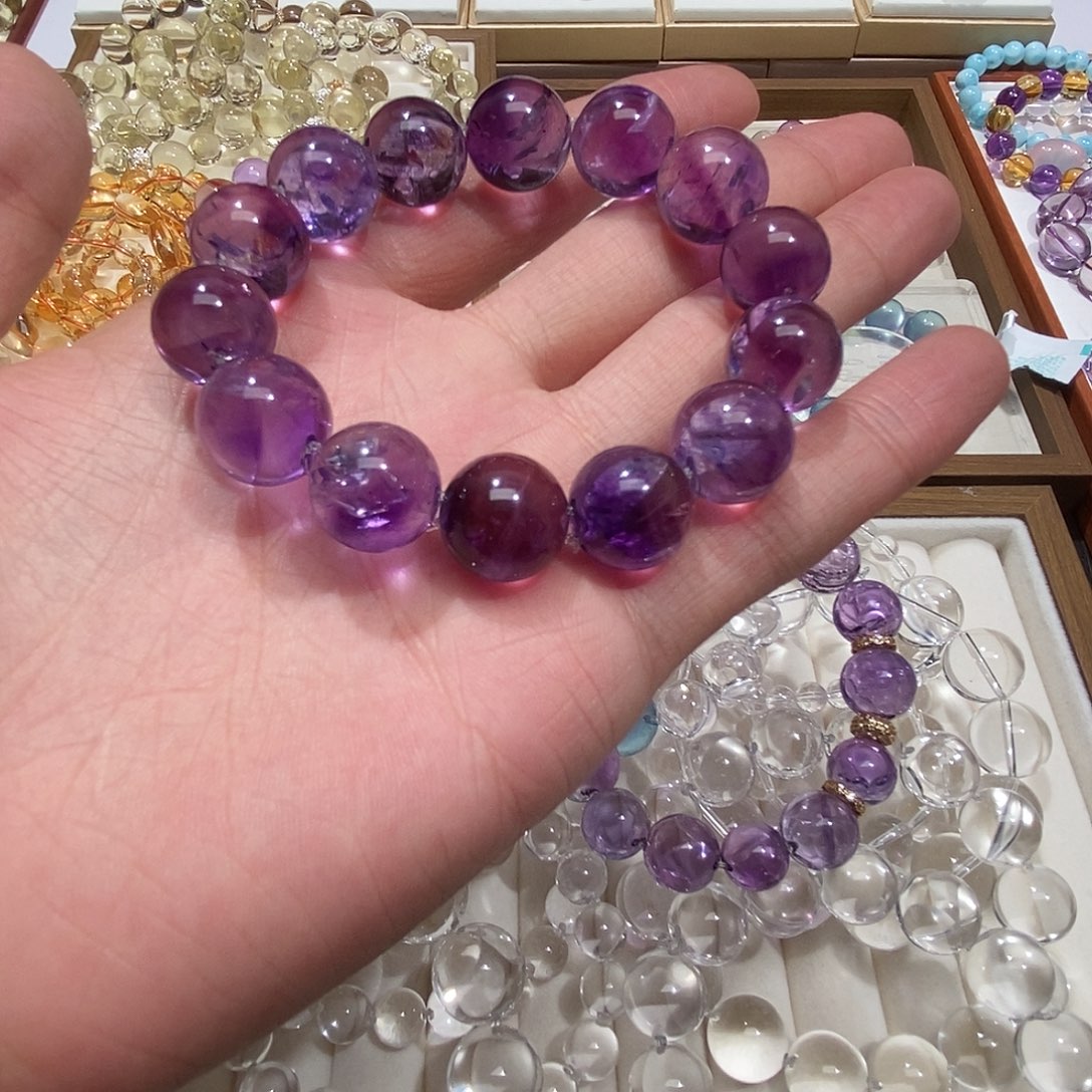 未镶嵌手链水晶定制