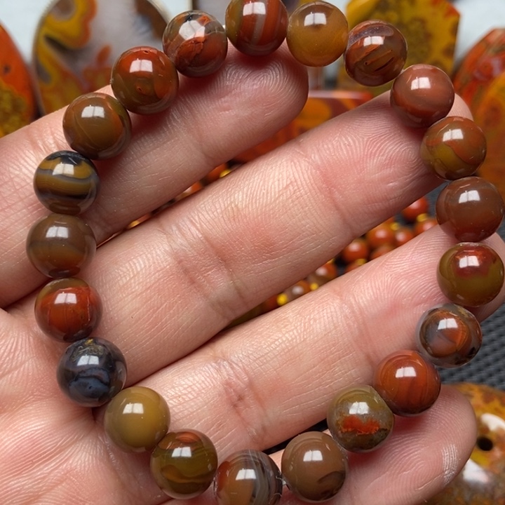 玛瑙/玉髓手串未镶嵌