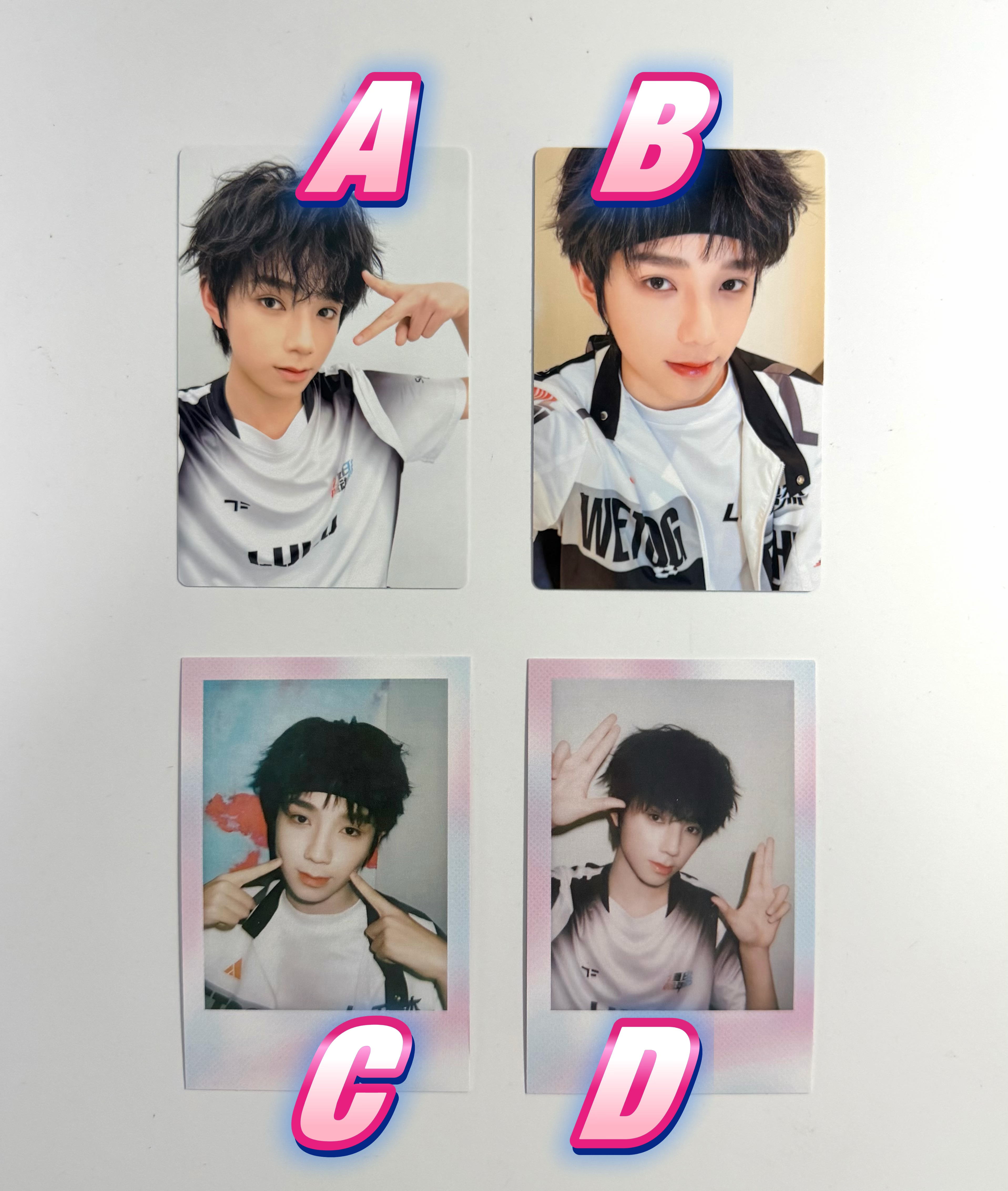 （标价直拍）王橹杰运动会一键毕业（可单可all均未绑定）