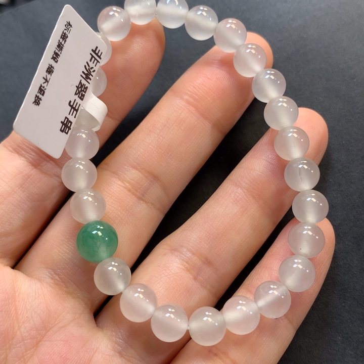 石英质玉未镶嵌手串