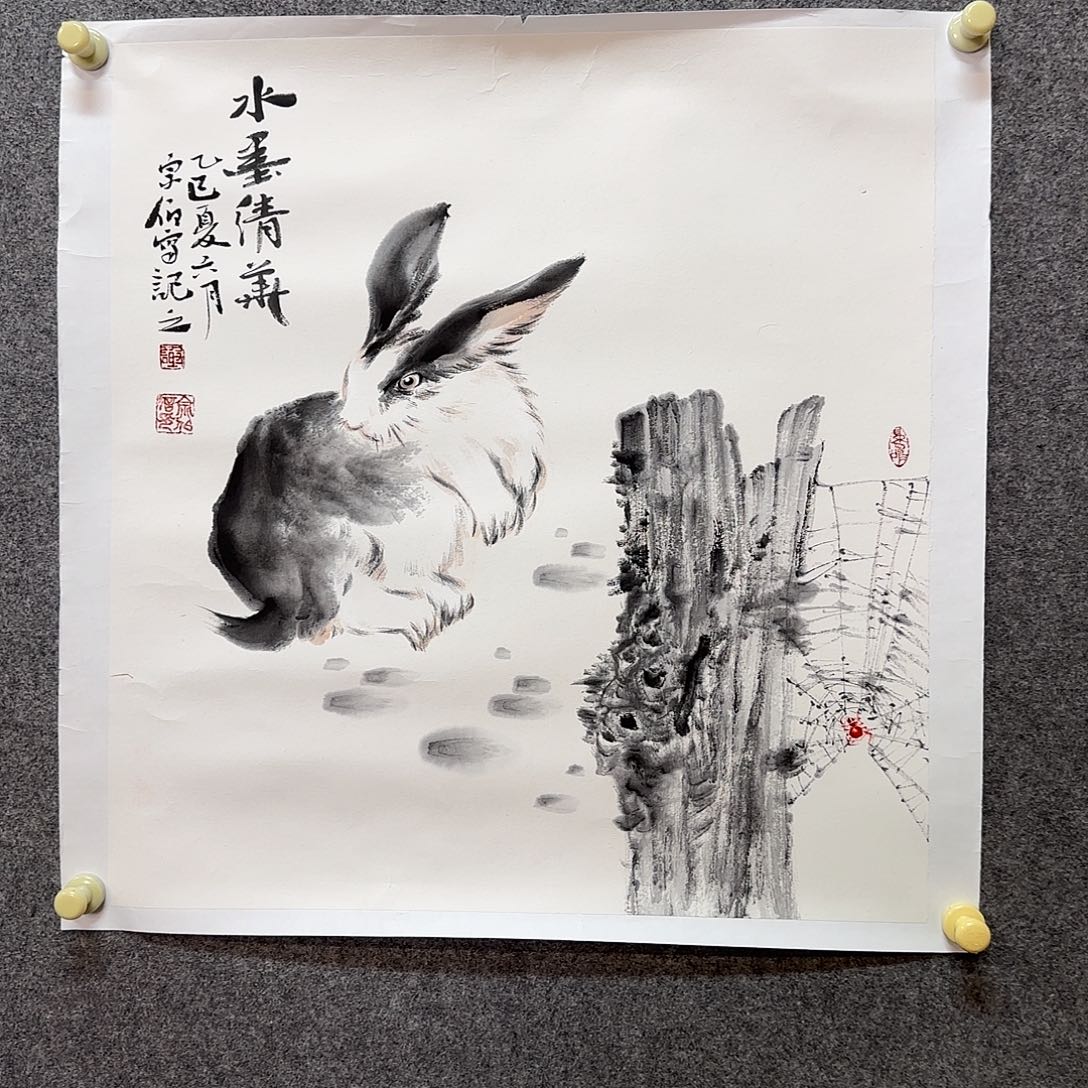 国画谢宗伯老师手绘作品