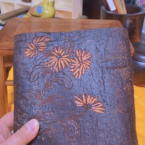 贡木地***者华彩木作摆件