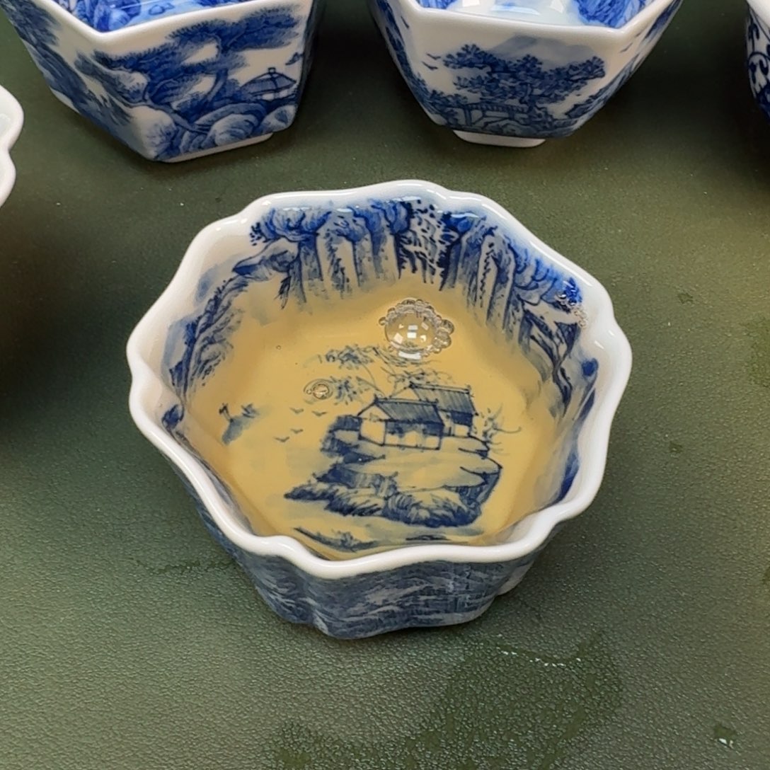 陶景德镇纯手绘茶具圆圆297