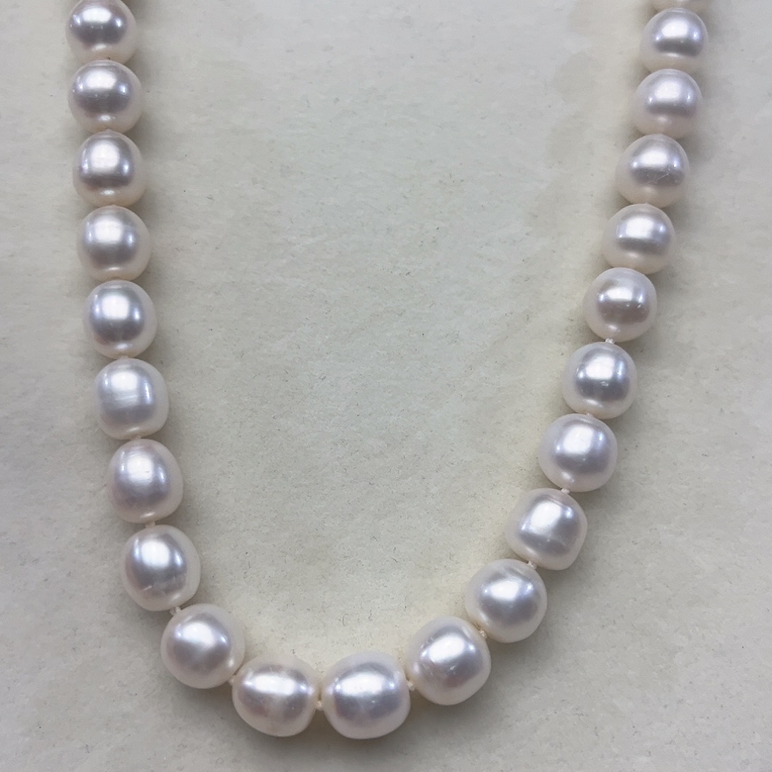 淡水珍珠未镶嵌颈饰卡9-10