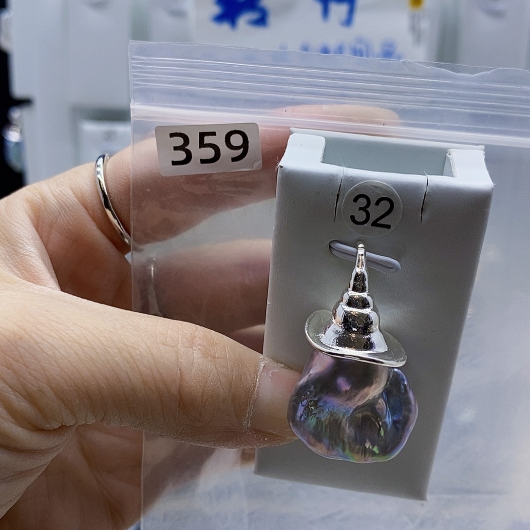 颈饰合金淡水珍珠