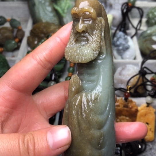 和田玉把件未镶嵌