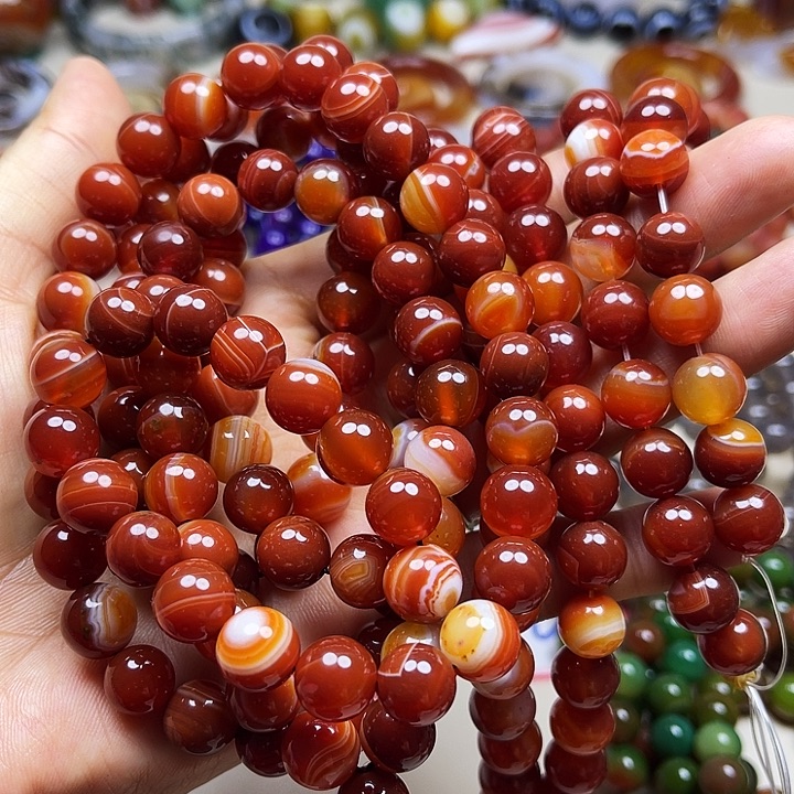 河***剑玛瑙/玉髓未镶嵌颈饰