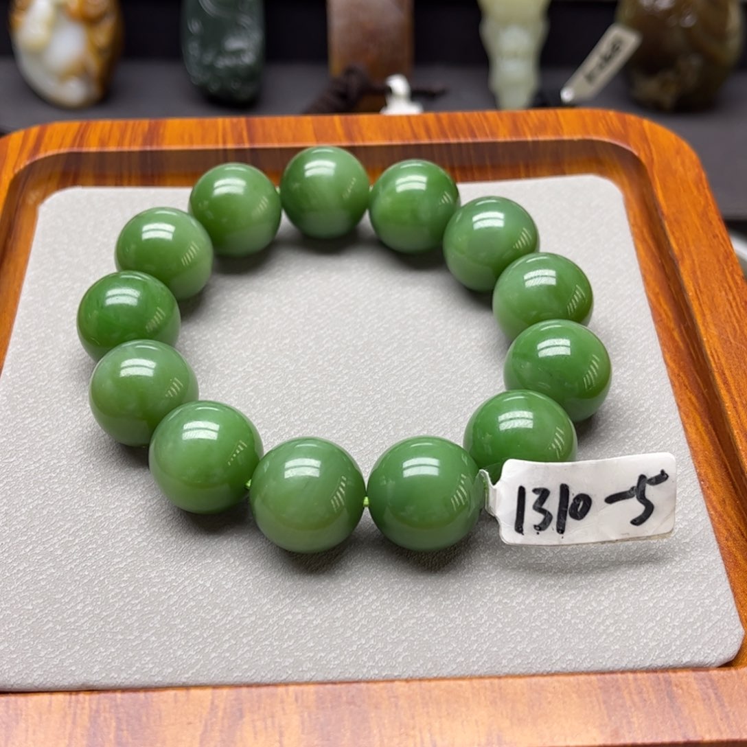 和田玉（碧玉）手串未镶嵌