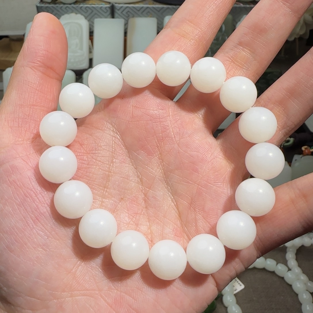 和田玉手链未镶嵌鬼*灵