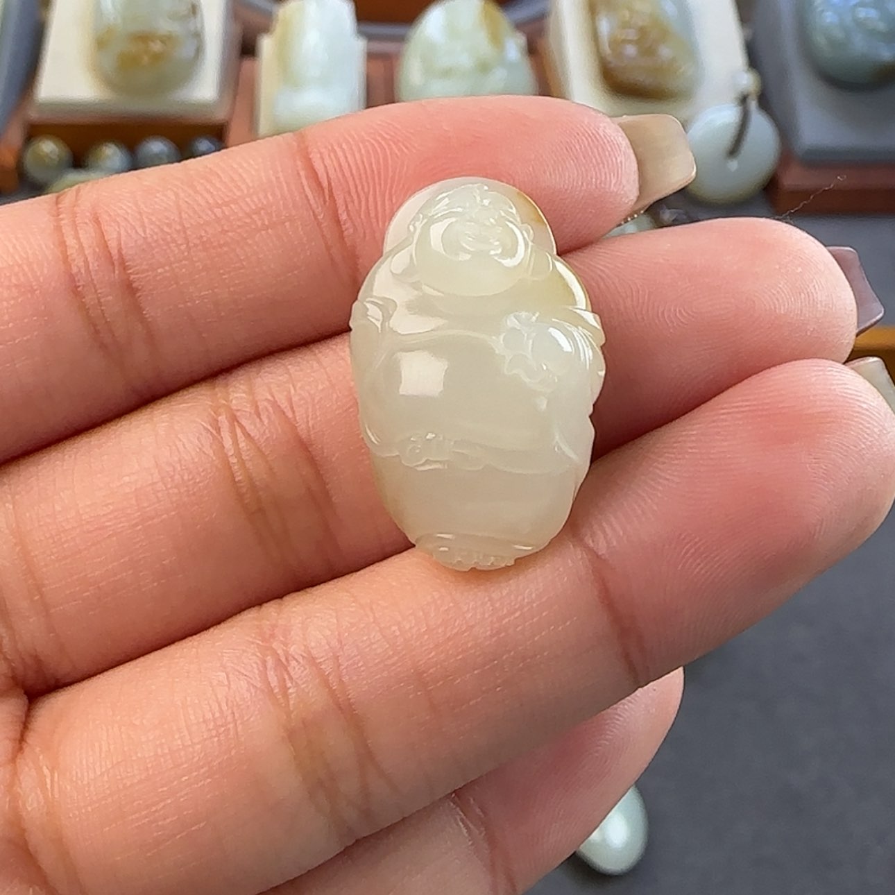 【闪购商品】和田玉颈饰未镶嵌潘*