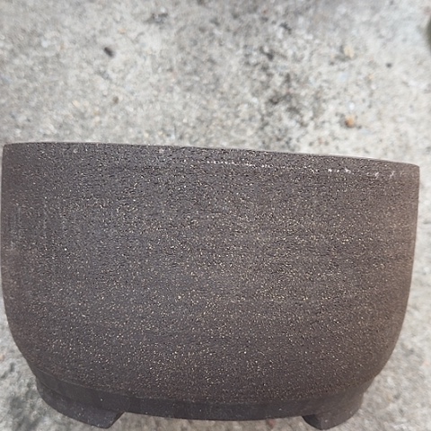 紫砂宜兴紫砂花盆25拉毛绿萝大