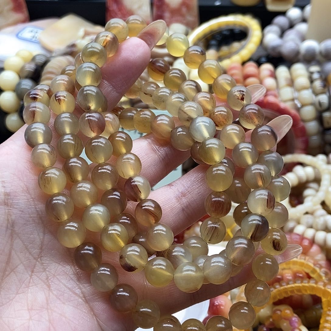 驼骨其他吉****意藏羊角108圆