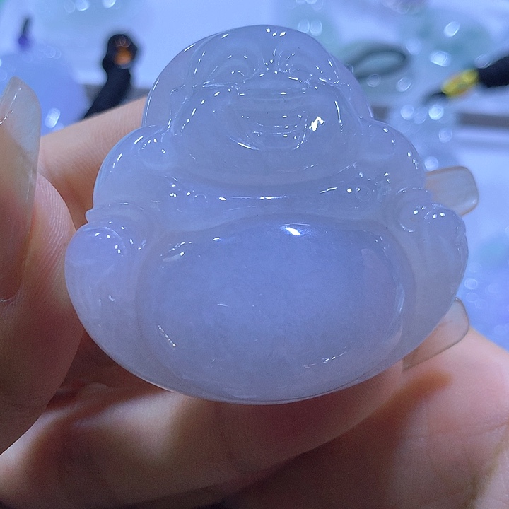 颈饰未镶嵌翡翠天然翡翠A货吊坠