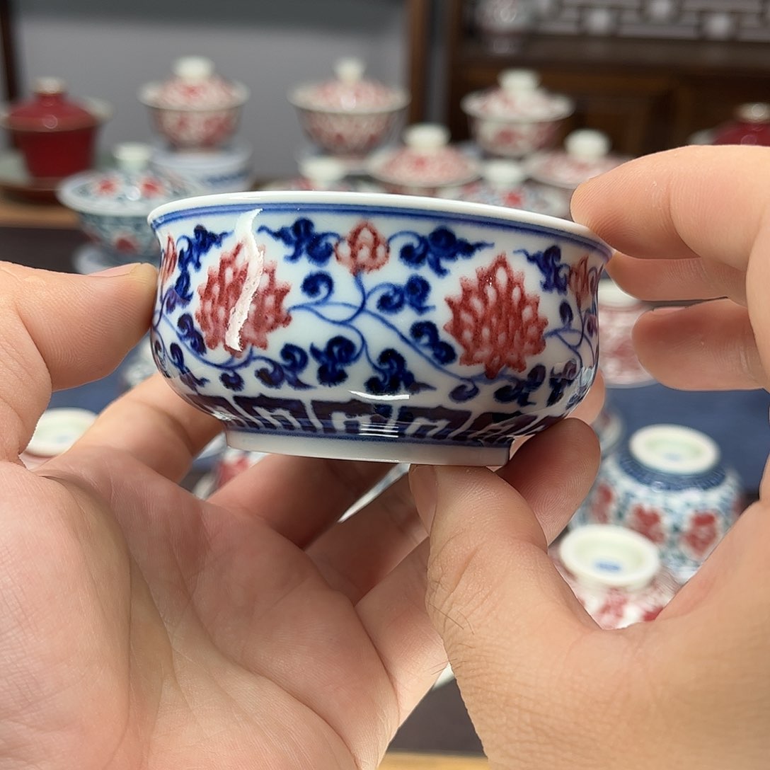 景德镇陶瓷青花釉里红