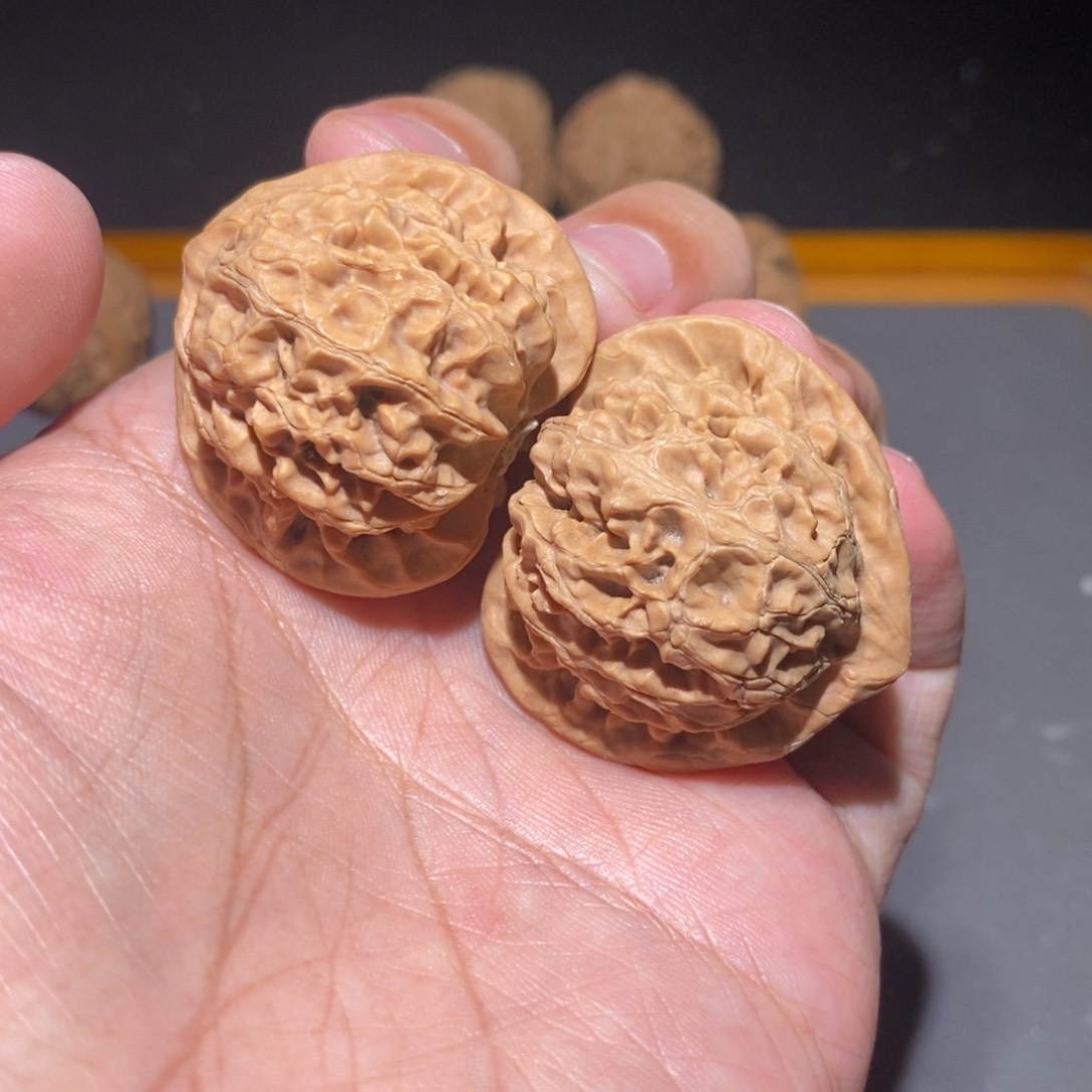 文玩核桃把件38汉高山宫灯全品