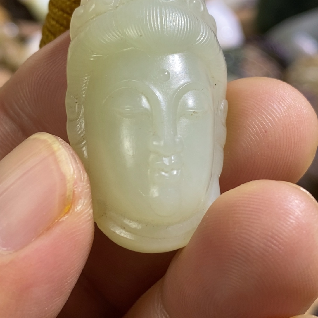 法***币和田玉（糖玉）未镶嵌挂件