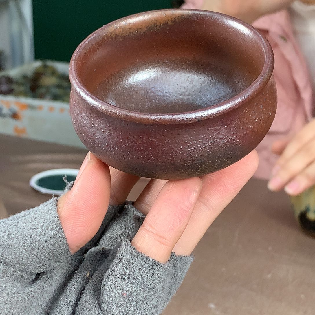 紫砂柴烧纯自然柴烧