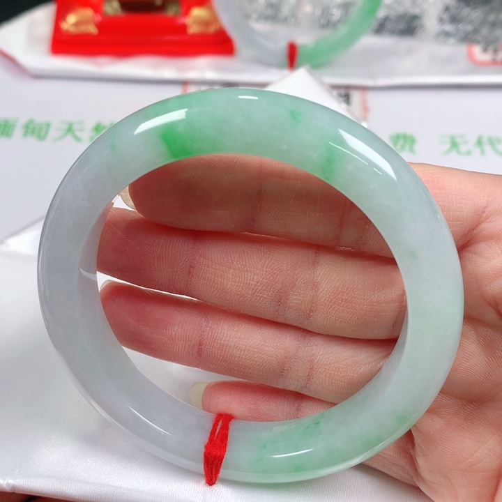 未镶嵌手镯翡翠   编号0268 正圈60