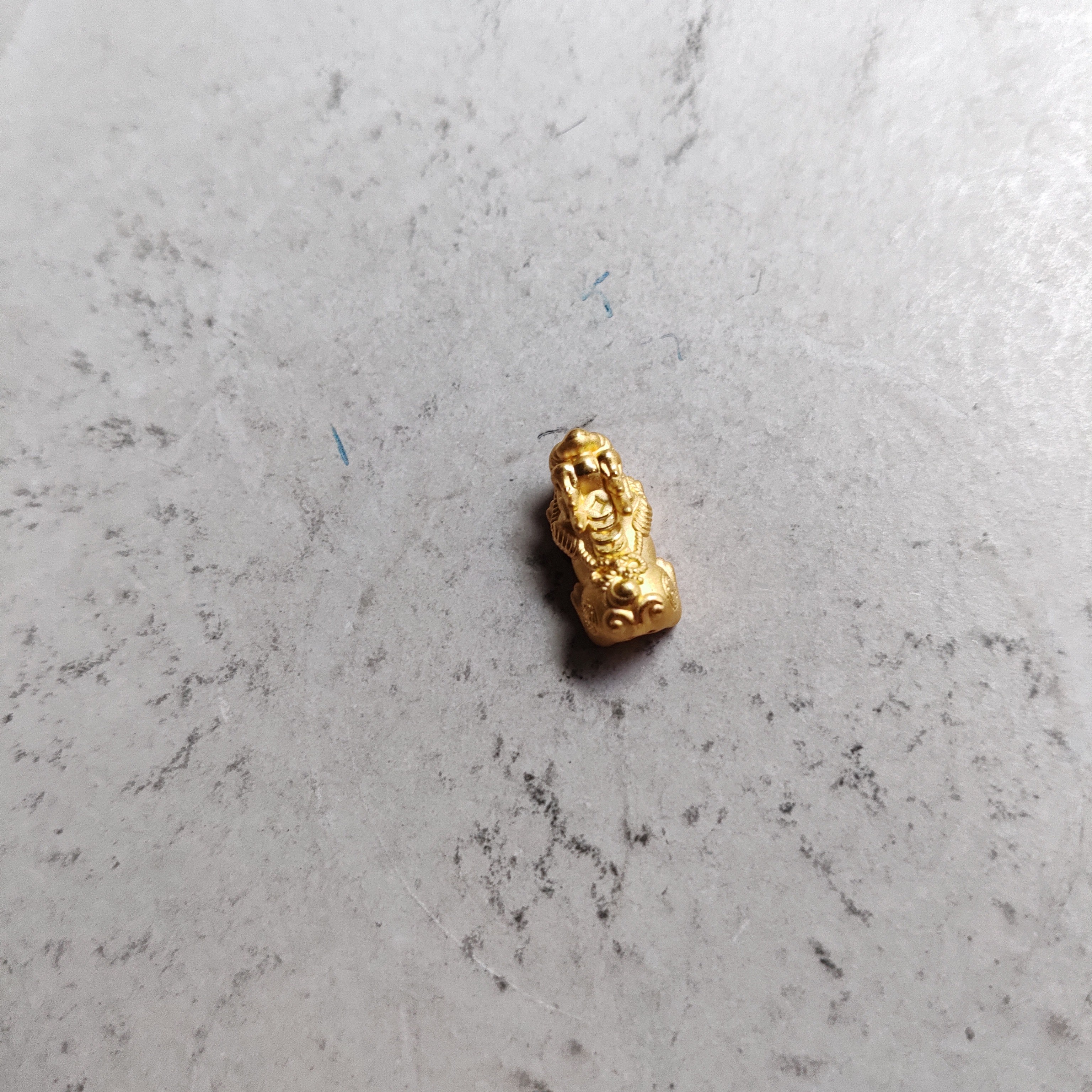 金元宝足金999貔貅珠子首饰