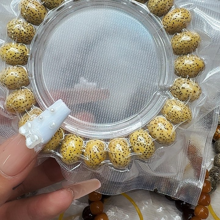 星月菩提手串589荣耀黄星月菩提14苹果单圈