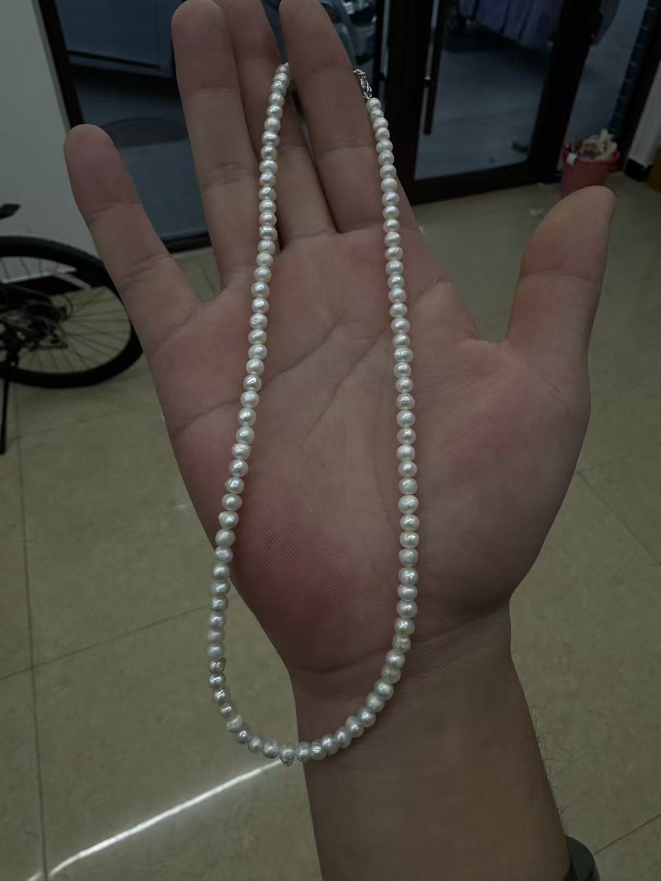 1915天然珍珠项链