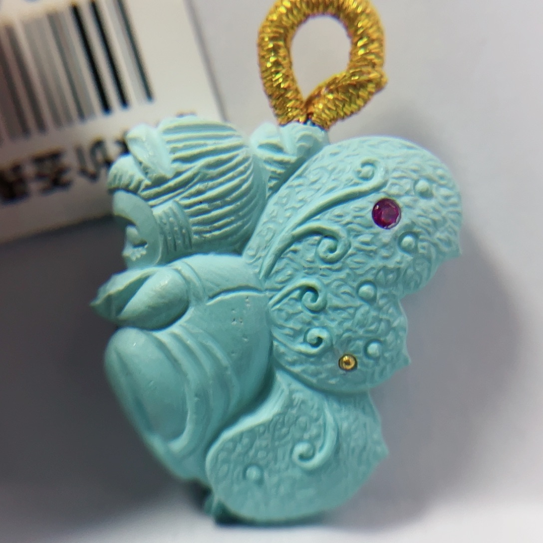 绿松石珠宝奇石未镶嵌