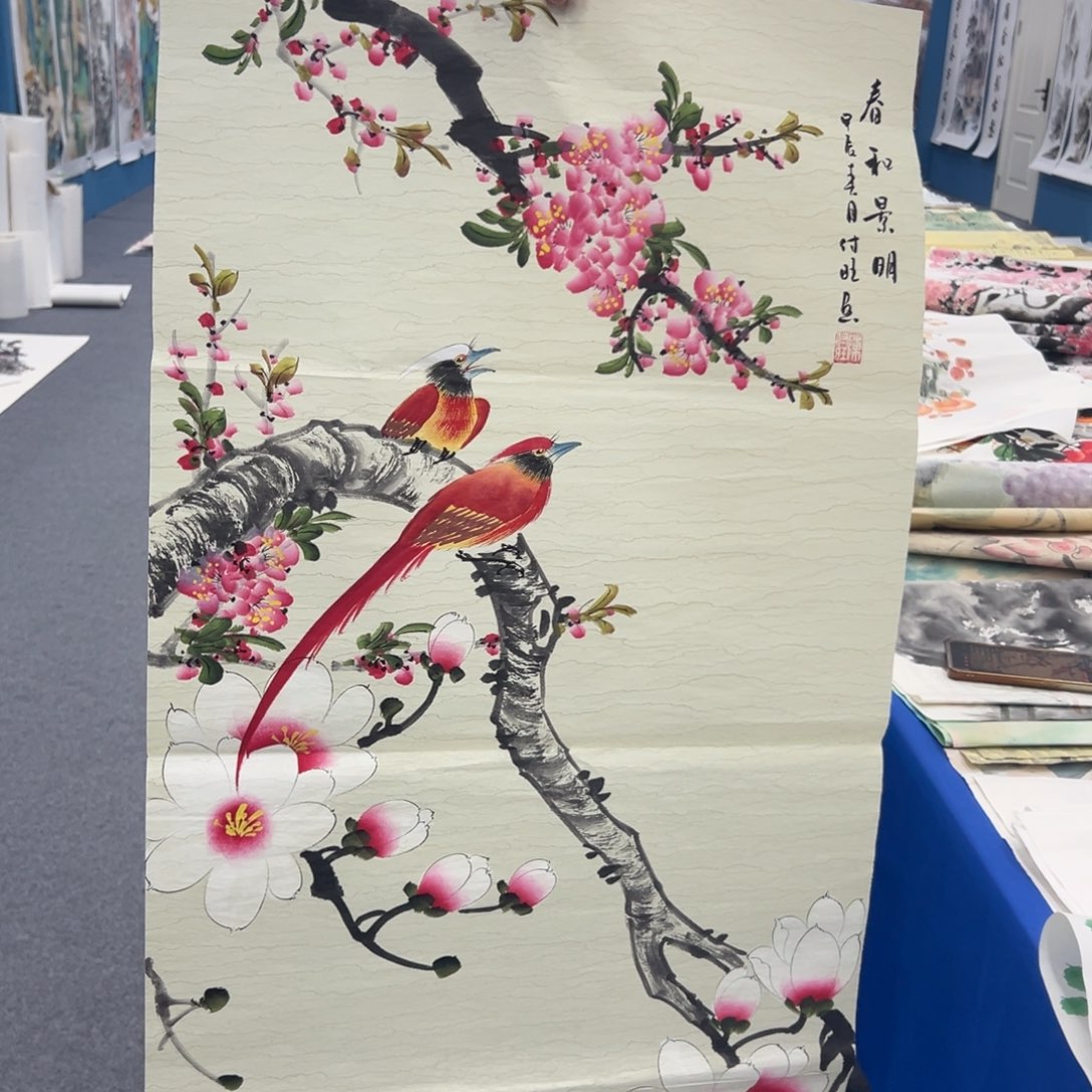 国画国画纯手绘作品