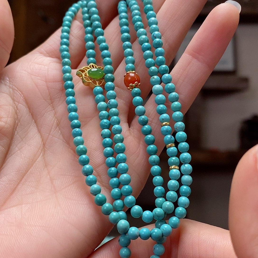 绿松石珠宝奇石未镶嵌