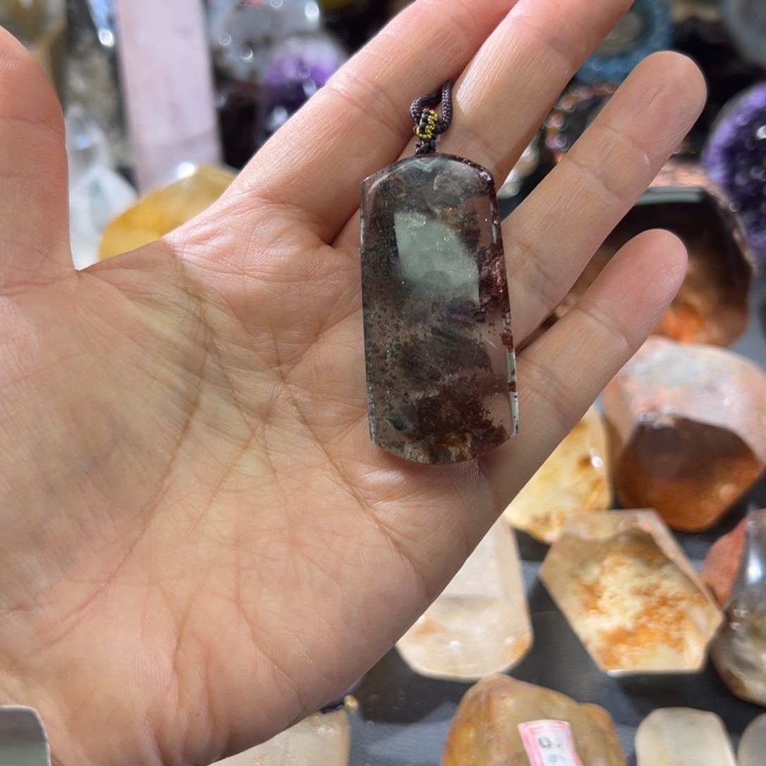 大型摆件（非配饰）紫晶未镶嵌吊坠