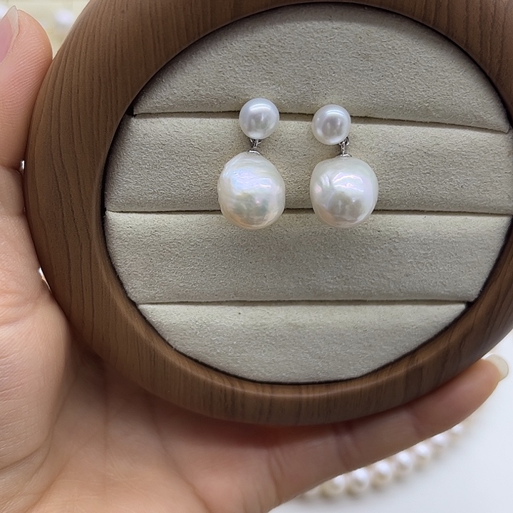 颈饰淡水珍珠合金