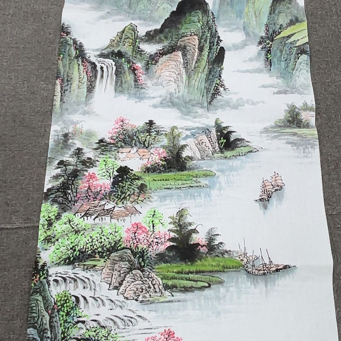 国画国画作品多次入选国内外