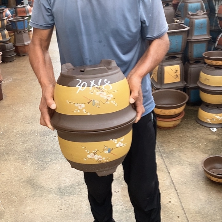 紫砂花盆紫砂花盆