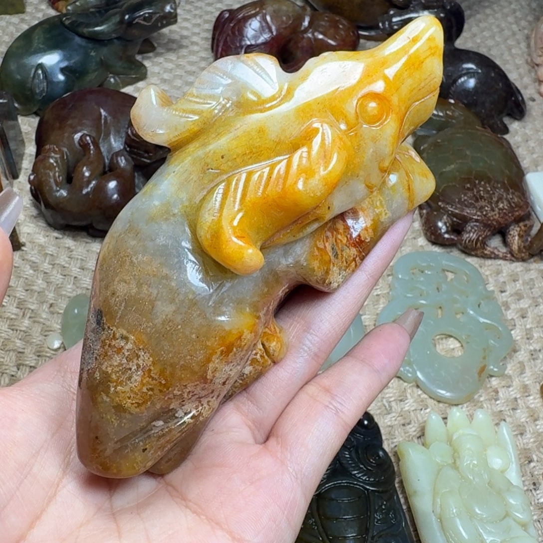 白玉菩提吊坠挂件
