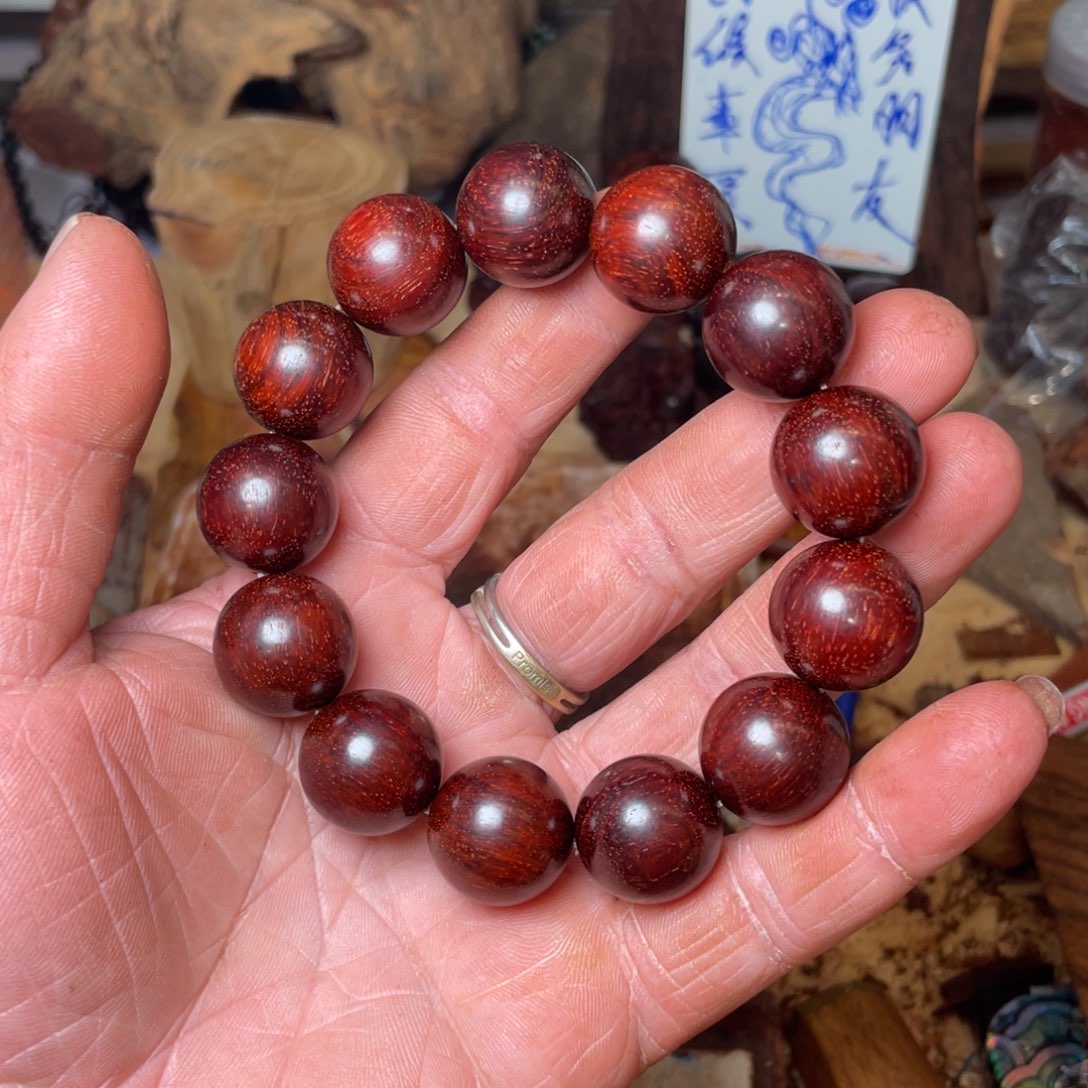 檀香紫檀（小叶紫檀）1.8手串