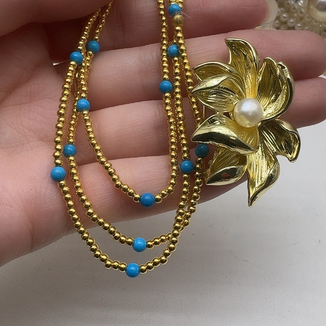 未镶嵌淡水珍珠颈饰