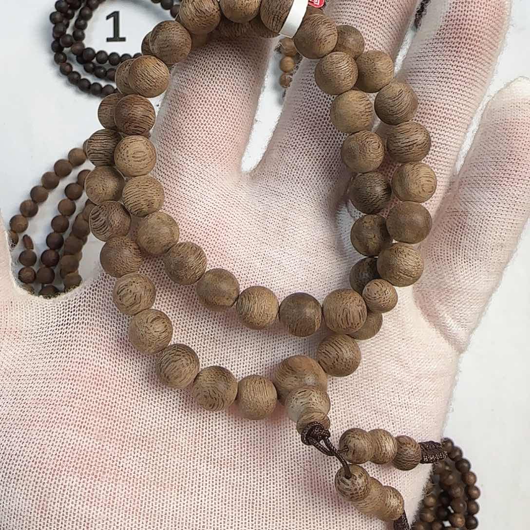 沉香手串紫*09双圈菩萨棋沉香手串极致花香