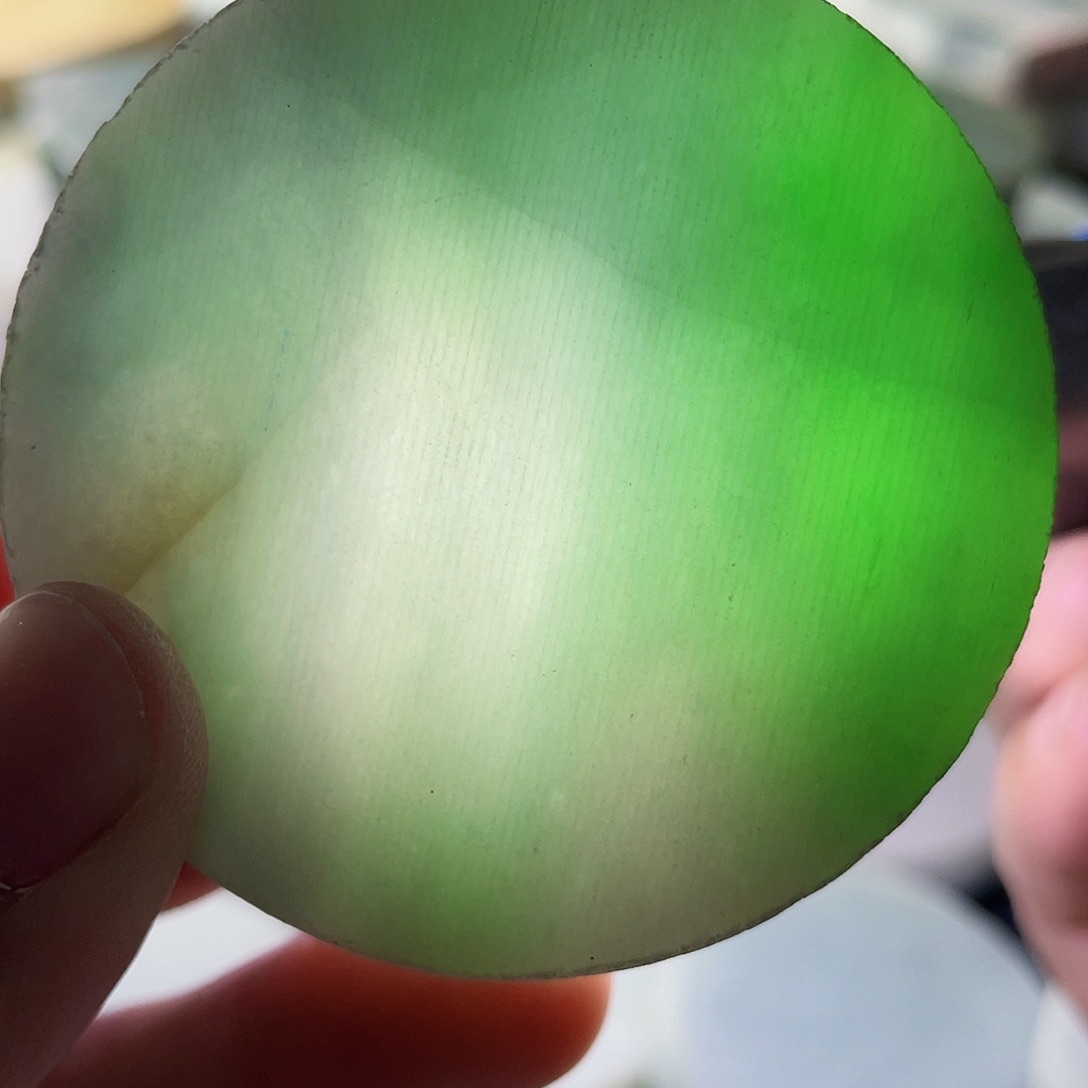 翡翠颈饰未镶嵌毛料72