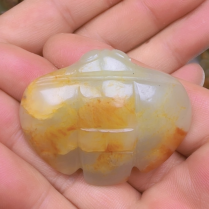 和田玉吊坠(不含链)未镶嵌