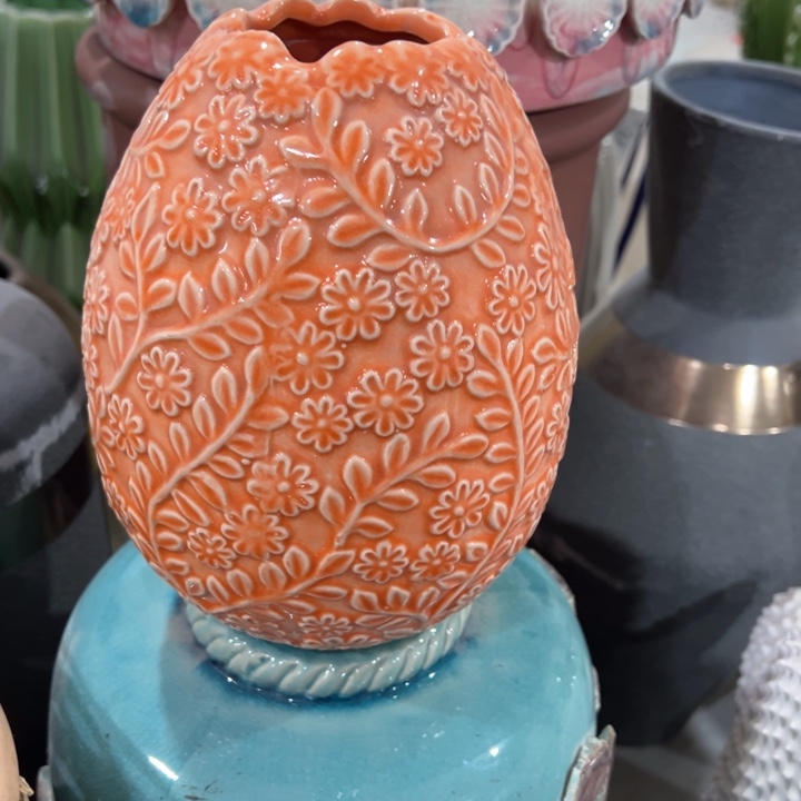 陶瓷花瓶摆件外贸出口（微瑕）