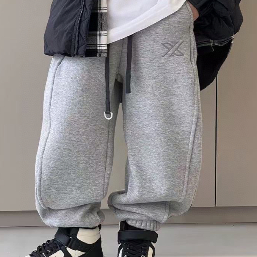 霖霖小猪冬季一体绒针织裤 62285