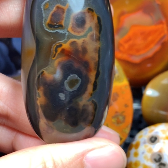 用***5玛瑙/玉髓未镶嵌颈饰