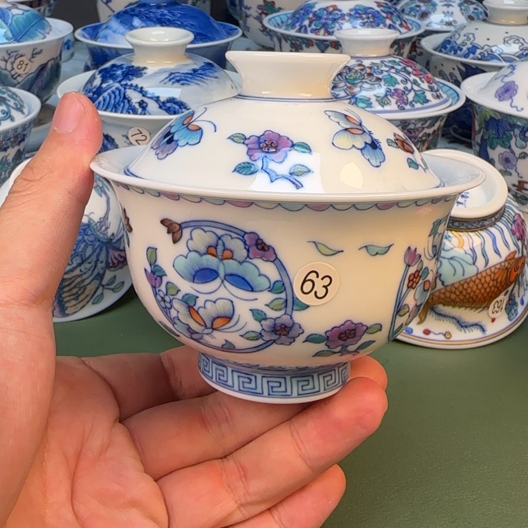 彦祖纯手工手绘茶具63