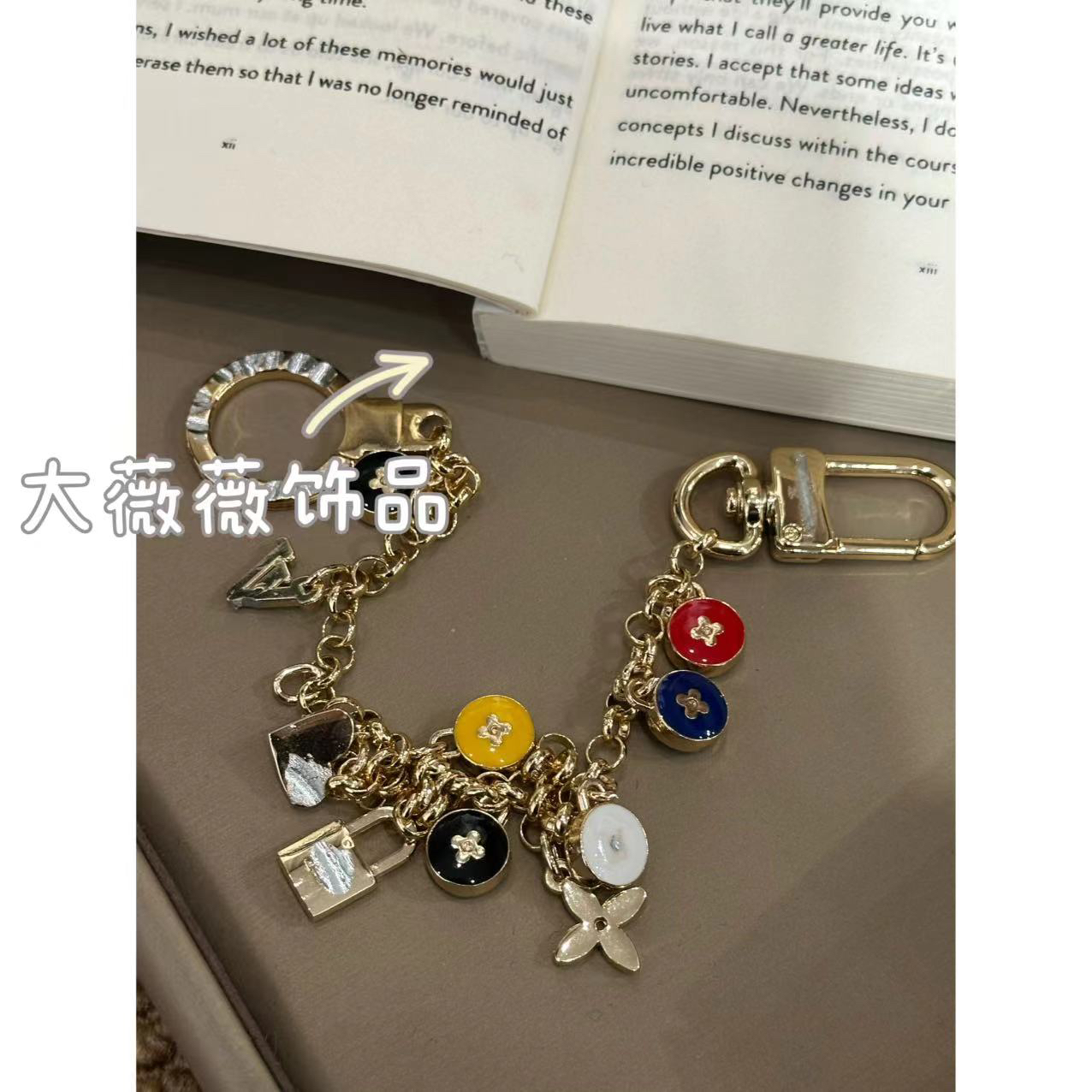 高级感葡萄串包挂件钥匙扣-38422