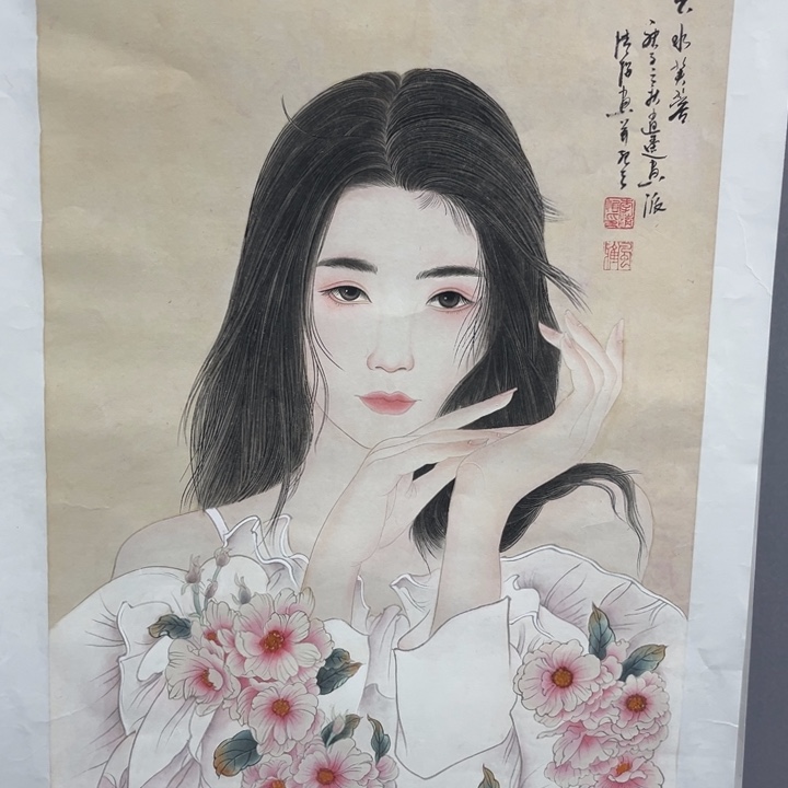 国画绘画手绘作品