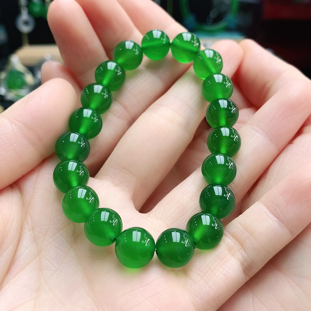 玛瑙/玉髓手链10m m未镶嵌