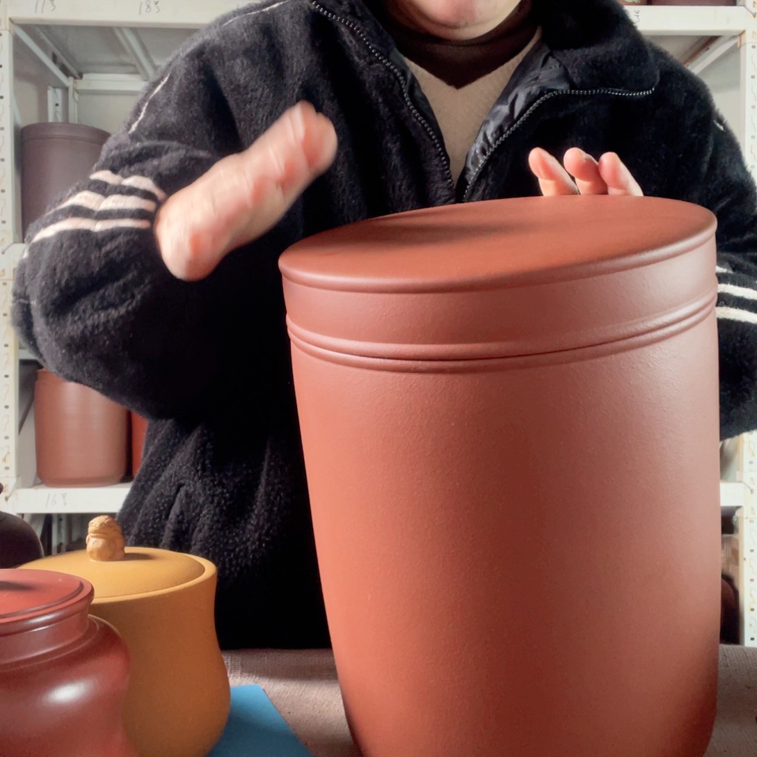 紫砂茶叶罐今天晚上