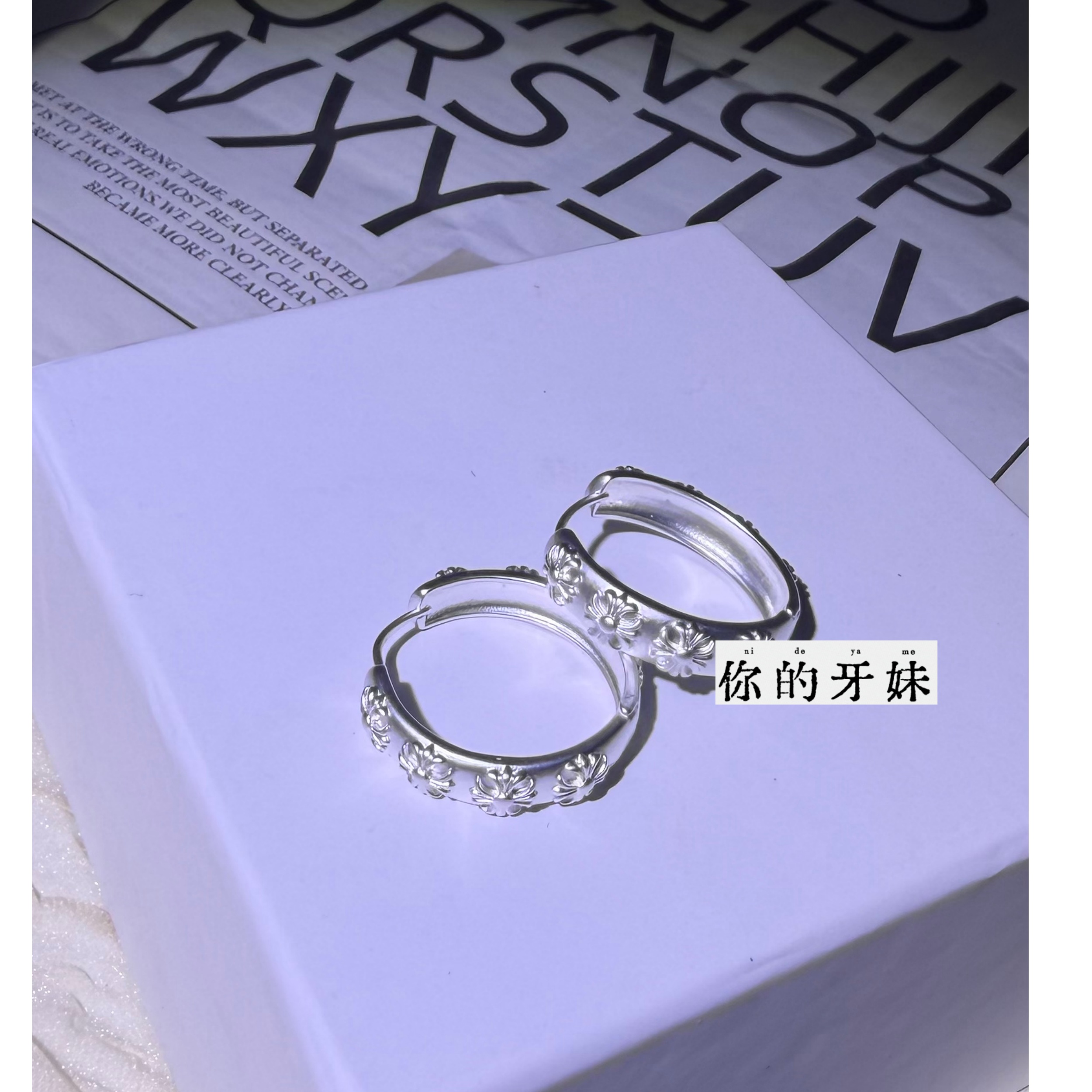 合金耳饰 多十字大耳圈ED293简约复古时尚百搭轻奢法式