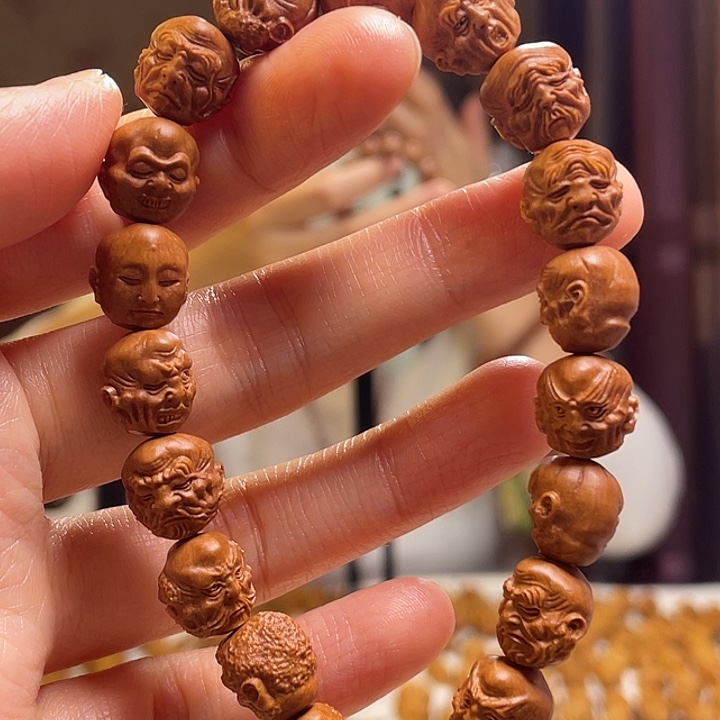 手串/手链橄榄核龙纹桃核