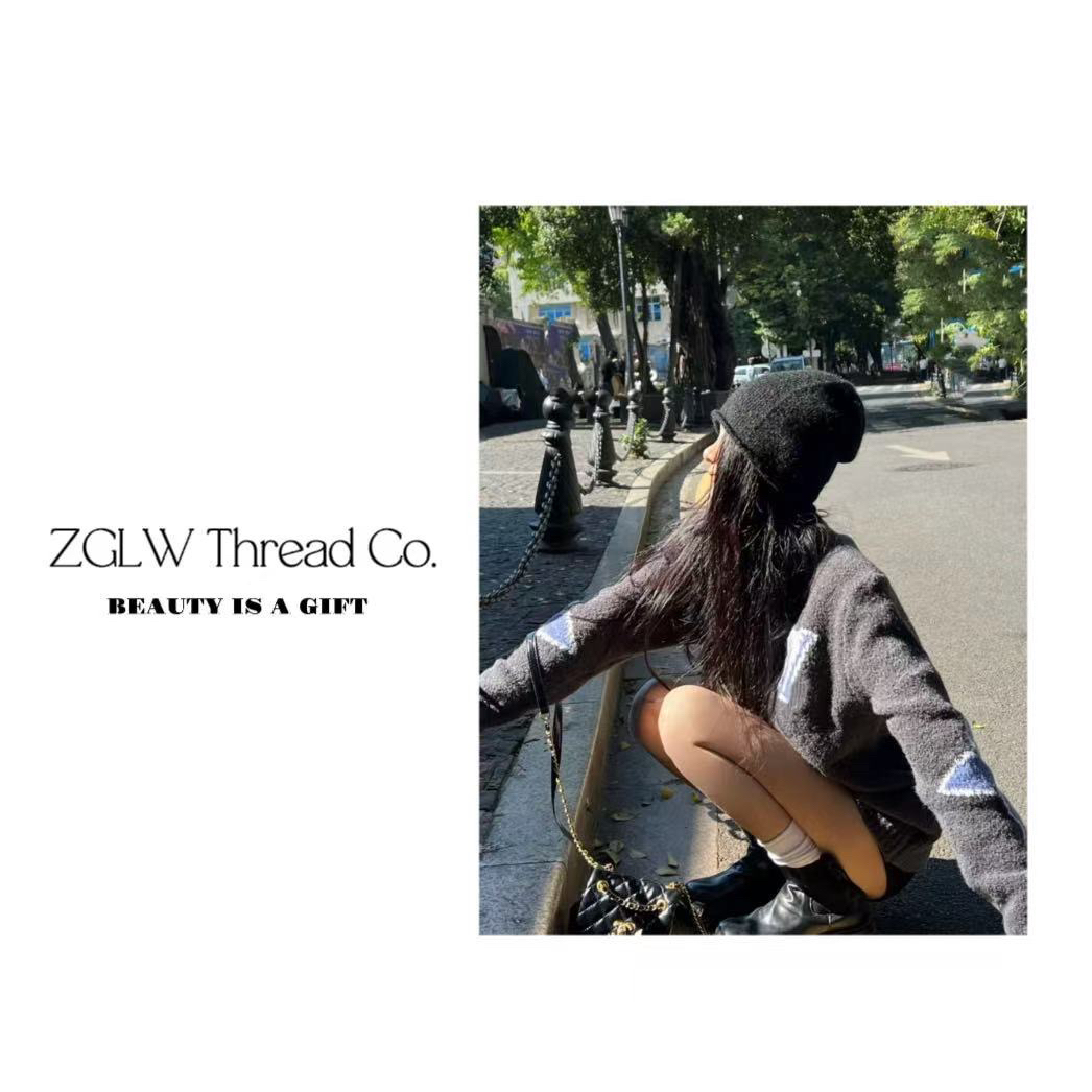 【SKI滑雪】哎呦喂提花套头大毛衣